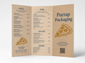 Custom Tri-Fold Menus