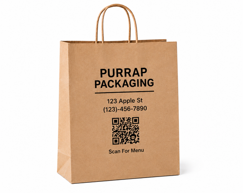 Kraft Handle Bag